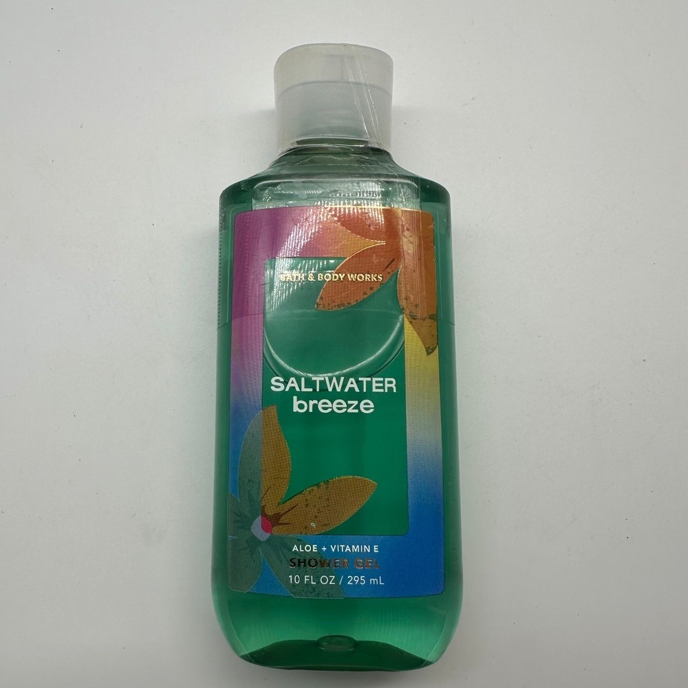 Bath & Body Works Saltwater Breeze Shower Gel 10 fl oz / 295 ml - SEALED